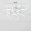 Square/Ring LED Ceiling Lamp Cool White Light Chandelier Fixture Bedroom Living