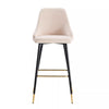 VELVET BAR STOOLS BUTTON BACK BAR STOOLS BREAKFAST BAR STOOL SET OF 2 OR 1CHAIR