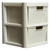 Large Rattan Drawer Storage Unit 2/3/4 Drawers Units Bedroom Office Desktop Draw
