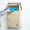 Medium Parcel Delivery Drop Box Lockable Home Storage Letter Post Box