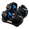 Adjustable Dumbbell 40kg Set Pair Hand Weight Dumbbell Home Gym Fitness Exercise