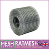 The Mesh Company Galvanised Rat Mesh Roll | Rodent Proofing Welded RatMesh Roll