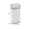 Smart Trash Can Touch Free Automatic Sensor Waste Basket Garbage Rubbish Dustbin