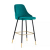 VELVET BAR STOOLS BUTTON BACK BAR STOOLS BREAKFAST BAR STOOL SET OF 2 OR 1CHAIR