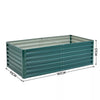 Metal XLarge Frame Yard Raised Garden Flower Bed Planter Vegetable Herb Grow Box