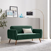 Teddy Velvet Upholstered Post Modern 2 Seater Sofa