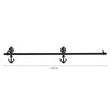 Sliding Barn Door Closet for Single Wood Door 6-7FT / Door with Track Kit Use