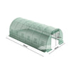 Walk in Polytunnel Greenhouse Large Outdoor Garden Grow House w/ Door Window