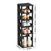 Stackable Shoe Rack Plastic Compact Hallway 4/5/6/7Tier Shoe Storage Shelf Stand