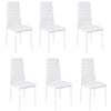 Dining Table And Chairs 4/6 Seater With Glass Room Leather Kitchen Furniture Set