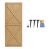 Wooden Garden Gate Outdoor Entrance Fence Security Door With Latch & Hings Kit