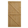 Privacy Wooden Garden Gate Pedestrian Fence Gate Porch Decorative Fence Panel