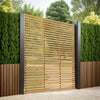 Privacy Wooden Garden Gate Pedestrian Fence Gate Porch Decorative Fence Panel
