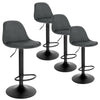 1/2/4/6x Bar Stool Breakfast Kitchen Pub Chair Gas Lift Swivel Adjustable Height