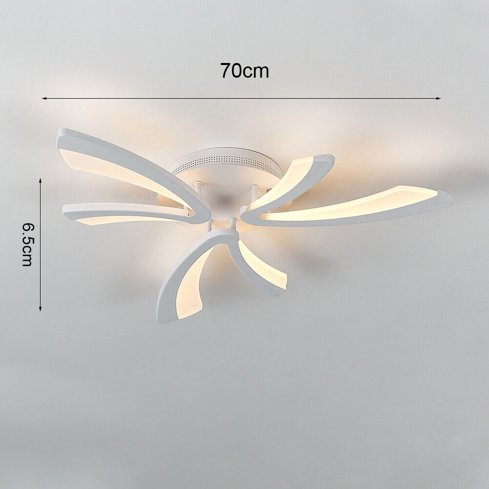 LED Ceiling Light Modern Aluminium Chandelier Lamp Kitchen Bed Living Room