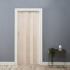 Panana Folding Door Effect PVC Internal Accordion Concertina Sliding Door White