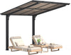Metal Freestanding Hardtop Gazebo Aluminium Outdoor Pergola Waterproof for Patio