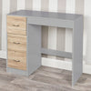 3 Drawer Wooden Bedroom Dressing Computer Work Table Desk Jewellery Office Unit