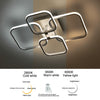 Bright LED Ceiling Lights Light Kitchen Bedroom Living Room Modern Lamps 38-215W