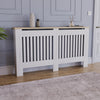 Arlington Radiator Cover White Traditional Modern Cabinet Wood Grill Furniture