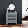 Grey Radiator Cover Grill Shelf Cabinet MDF Wood Modern Traditional Furniture