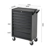 Tool Cabinet Trolley With Drawer Steel Workshop Organizer Storage Chest Tool Box