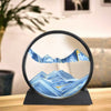 Moving Sand Table Picture Flowing Quicksand Waterfall Mountain Desk Landscape UK