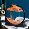 Moving Sand Table Picture Flowing Quicksand Waterfall Mountain Desk Landscape UK