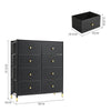 Fabric Dresser Organizer Storage Chest of Drawers Bedroom Living Room Cabinet