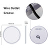 LUVODI Round LED Bathroom Mirror Wall Mounted Backlit Anti-Fog Makeup MirrorIP44