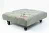 Square Coffee Table Chesterfield Upholstered Footstool Pouffe Foot Stool Seat