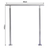 Outdoor Hand Rail Stainless Steel Balustrade Step Stair Handrail Cross Bar Porch