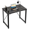 Flamaker 80/100cm Office Desk Computer Desk Home Office Workstation Metal Frame