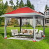 4x4M Pop Up Garden Gazebo Outdoor Party Tent Canopy With Sides Heavy Duty