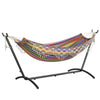 Mondeer 2 Person Hammock w/ Stand Bohemian Style Portable Garden Double Hammock