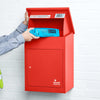 Medium Parcel Delivery Drop Box Lockable Home Storage Letter Post Box