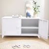 Cabinet Sideboard Metal Steel Cupboard Display TV Stand Home Office Storage Unit