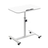Over Bed Table Height Adjustable Mobile Hospital Overbed Aid Chair Laptop Tray