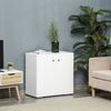 Storage Cabinet w/ Shelves and Door Wooden Sideboard Freestanding Cupboard