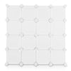 16 Interlocking Clear Plastic Shoe Storage Boxes Organiser Drawers Stackable UK