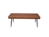 'ModaNuvo' Modern PU Leather Industrial style Kitchen Dining Bench 150cm