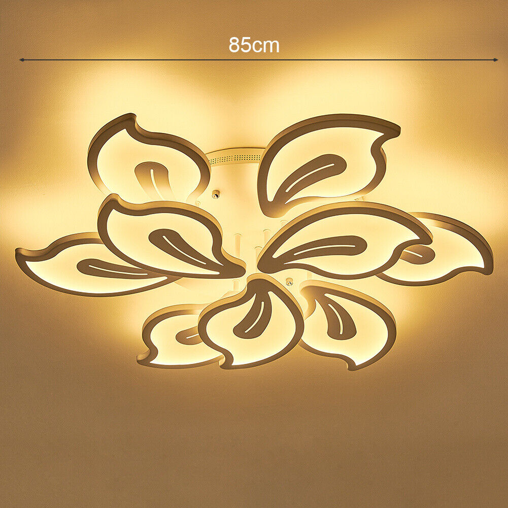 LED Ceiling Light Modern Aluminium Chandelier Lamp Kitchen Bed Living Room