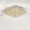 Square Ceiling Lights Pendant Chandelier Bedroom LED Crystal Lights Fitting Lamp