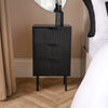 OHS Ribbed Bedside Table Cabinet 3/4/5/6 Draw Nightstand Side Board