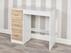 3 Drawer Wooden Bedroom Dressing Computer Work Table Desk Jewellery Office Unit