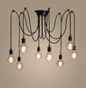 Industrial Spider Light Fittings Ceiling Multi Bubble Pendant Lamp Chandelie