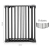 Outdoor Metal Pet Dog Stair Gate Safety Guard Baby Toddler Stair Doorway Cage UK