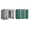 Panana Metal Garden Shed Storage Sheds Heavy Duty Outdoor Organiser4/6/8/10ft