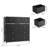 Fabric Dresser Organizer Storage Chest of Drawers Bedroom Living Room Cabinet