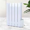 Oil Filled Panel Heater Electric Wall Mounted Programmable Timer & Thermostat